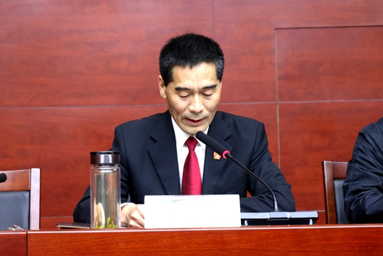 陶卫东同志范仲杰同志会议场景