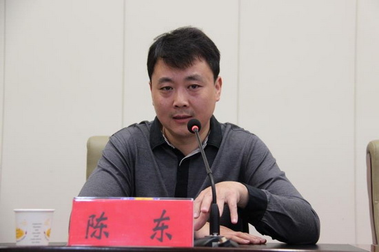 电子卷宗质检培训会,周口中院审管办主任陈东等参加了会议,全市10个