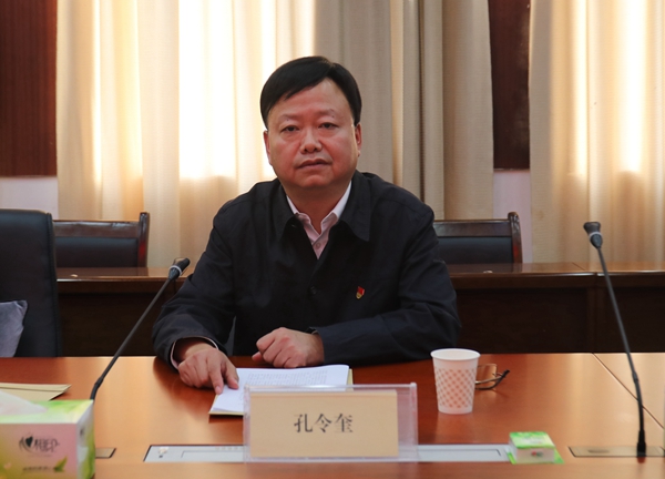 10月29日,省纪委常委,省监委委员韩兆印,省纪委监委法规室主任邱建军