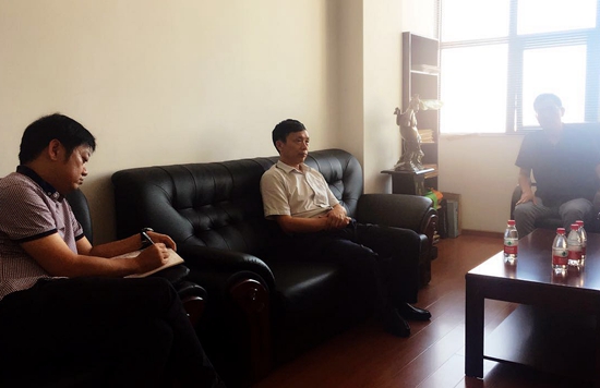 党组成员,副院长温新征走访郭力律师事务所党组成员,副院长刘明杰走访